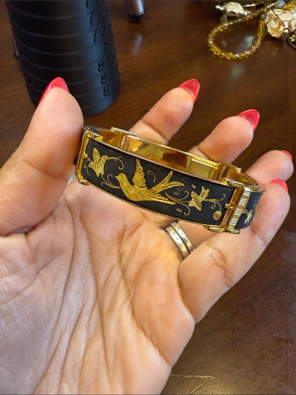 Vintage Damascene bracelet 😍